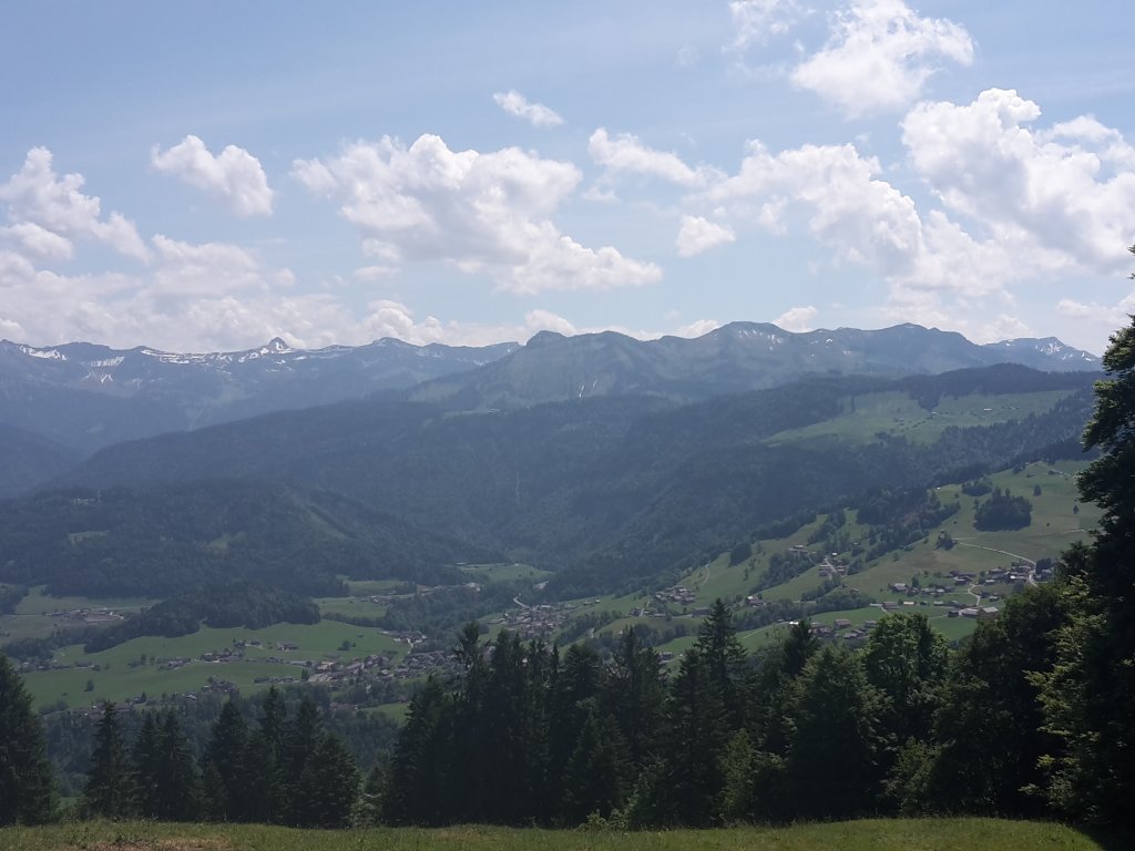 Ausblick auf Schwarzenberg